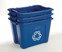 RECYCLE BOX CONTAINER 14 GL BL 6/CS